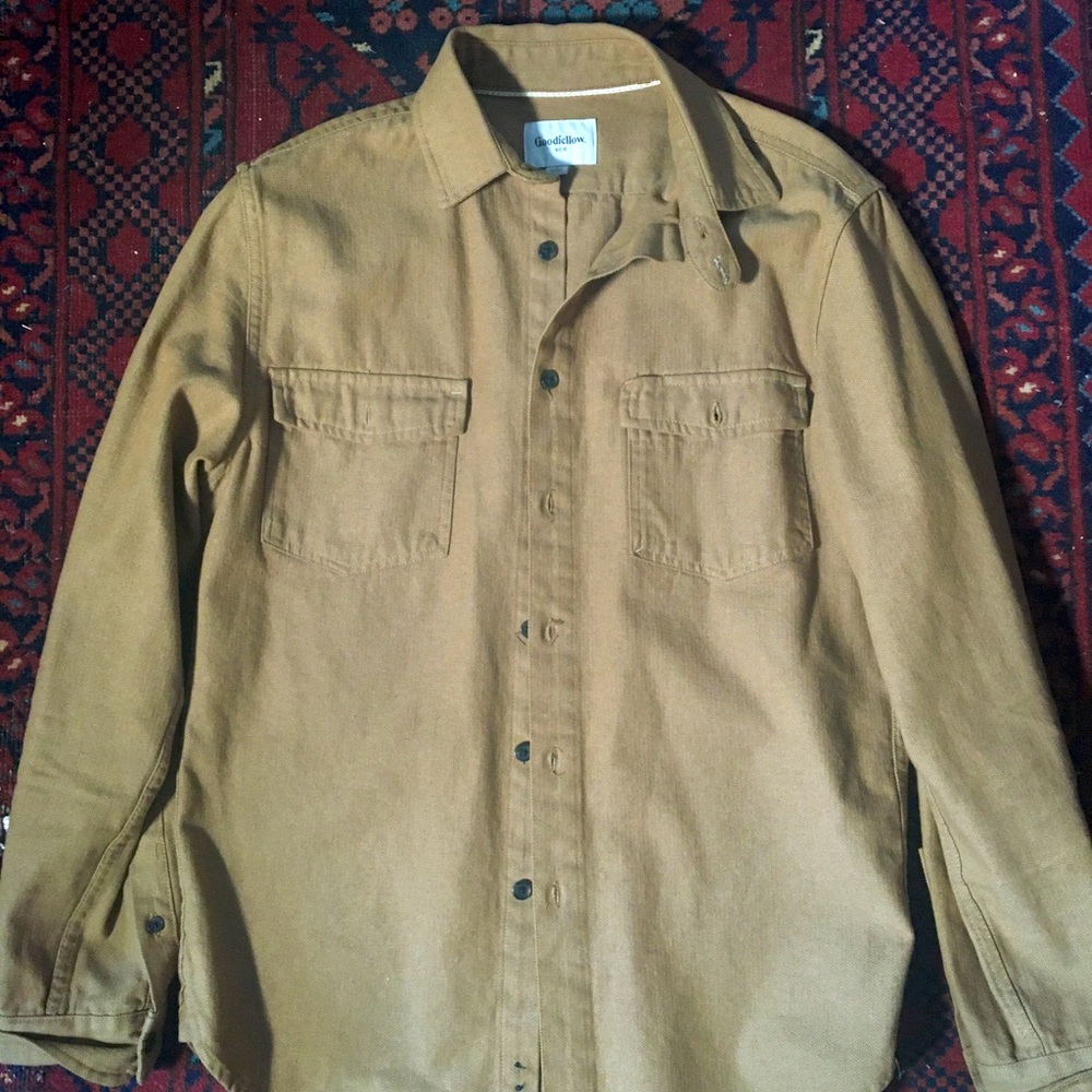 Men’s Goodfellow Small Woven Shirt